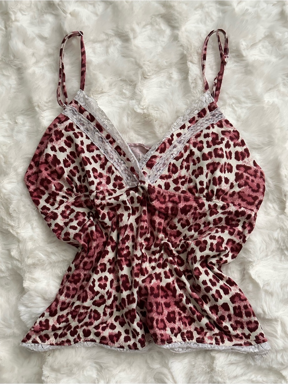 Soft Mischka Rare Pink Leopard Print Everyday Ready Camisole